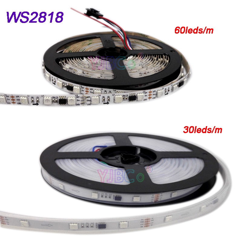 5m DC12V (Ʈ WS2811)WS2818 ȼ RGB LED Ʈ..